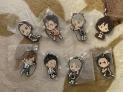 ハイキュー!! ラバーストラップ8個セット