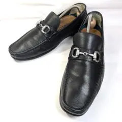 REGAL リーガル ビットローファー ブラック レザー メンズ