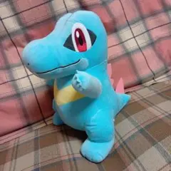 ポケットモンスター　めちゃもふぐっと　ぬいぐるみ　ワニノコ