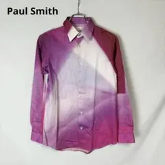 Paul Smith ポールスミス グラデーション 長袖シャツ 日本製 Sのサムネイル