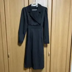 SNACC シャツワンピース　ブラックMサイズ