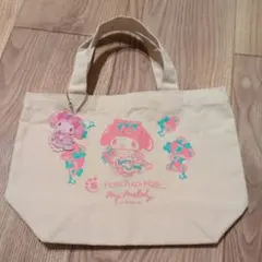 Sanrio マイメロディー ピンク ベージュ キーホルダー 鞄