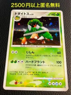 255.ポケモンカード　ポケカ　ドダイトス　キラ　DP