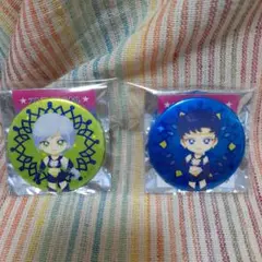 セーラームーンストア限定商品☆ホログラム缶バッチ☆ヒーラー&ファイター2点セット