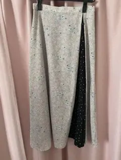 ミッシュマッシュ　花柄フレアスカート