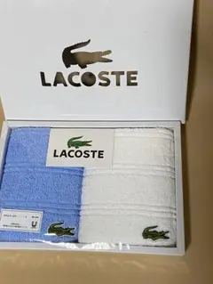 LACOSTE タオルハンカチ　2枚