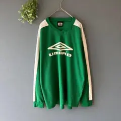 アンブロ［2XL］大人スポーティ◎速乾◎バイカラー◎ビッグプリントサッカーウェア