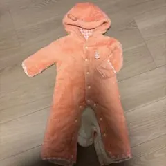 フード付きロンパース