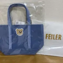 正規品 フェイラー オールドテディ ワッペントートバッグ L ライト