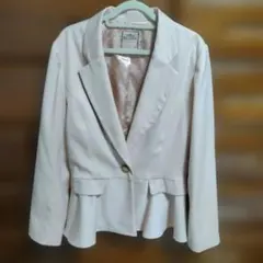 9号　レディースジャケット　淡いピンク色