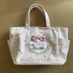 Maison de FLEUR マイメロディ ポーチ 受注限定 メゾンドフルール Maison de FLEUR】マイメロディのお誕生日(1月18日)を記念した