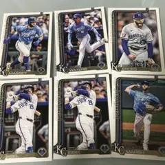 mlb topps カンザスシティ・ロイヤルズ 選手カードセット