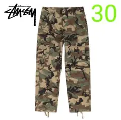 【新品】STUSSY CARGO PANT WOODLAND CAMO 30のサムネイル