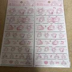 4サイズステッカー マイメロディ