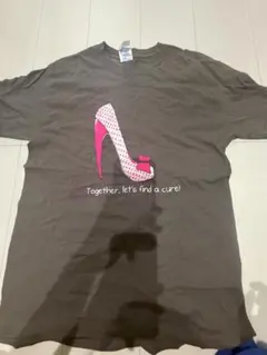 GILDAN ハイヒール Tシャツ グレー Mのサムネイル