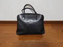 Kitamura　黒 レザーハンドバッグ
