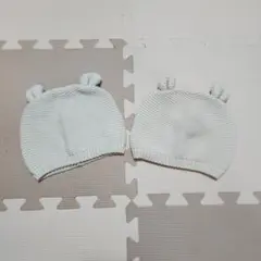 【美品】ベビーギャップ　帽子おまとめ売り　ニット帽　46㎝　双子babygap
