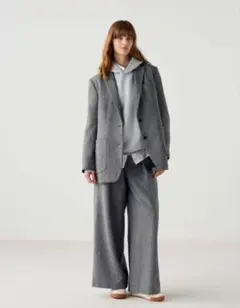 UNIQLO C ツイードオーバーサイズジャケット Mサイズ