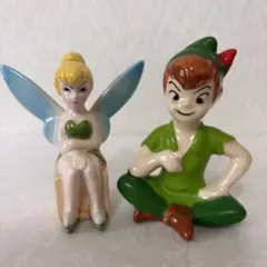 ピーターパン 陶器製 フィギュア ディズニー レトロのサムネイル
