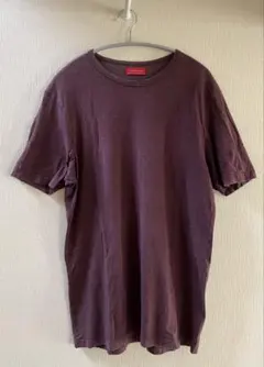 ZARA MAN パープル Tシャツ Lサイズ 普段着 お手軽 値下げ交渉可