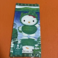 新品】2003年当時物 北海道限定 まりもキティ プチタオル 平成レトロ