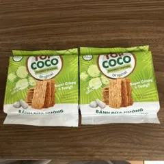 TOP COCO ココナッツクラッカー ×2袋のサムネイル