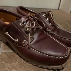 Timberland 3eye バーガンディー人気カラー - メルカリ