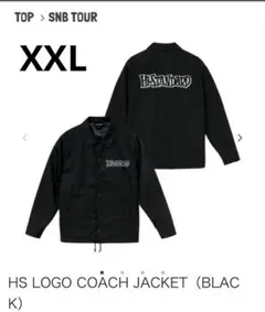 Hi-STANDARD ロゴ コーチジャケット XXL ブラック