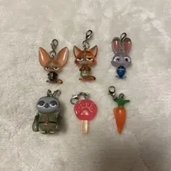 ズートピア　めじるしアクセサリー　コンプリートセット