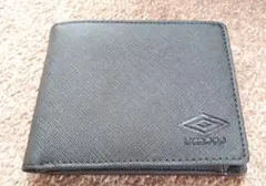 umbro 二つ折り財布 ブラック