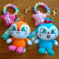 アンパンマン　まんまるチャーム　マスコットドキンちゃん&コキンちゃん