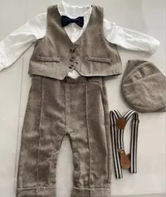 フォーマル ベビースーツ ロンパース 70サイズ相当