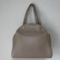 【極美品】ベージュ ハンドバッグ