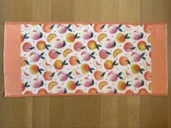 LOVERARY BY FEILER ピーチドット　ハンドタオル　ハンカチ　桃