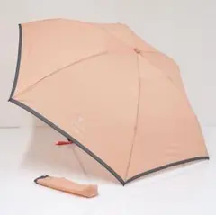 ランバン 折傘 USED美品 ストライプ 55cm 軽量 折りたたみ傘