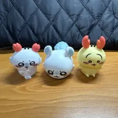 ちいかわ ソフビフィギュア3 フレンズ モモンガ うさぎ