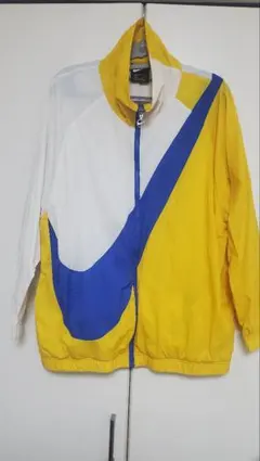 00.sNIKEナイロンジャケット イエロー ブルー美品