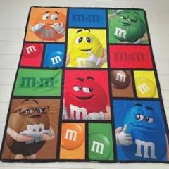 m&m's★エムアンドエムズ★パネル柄フリースブランケット！新品のサムネイル
