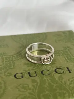 GUCCI シルバー ダブルリング