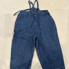 tete a tete バースデイ　サロペット　オーバーオール　デニム　90