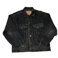 リーバイスブラックデニムジャケット70507-4159 ヴィンテージ