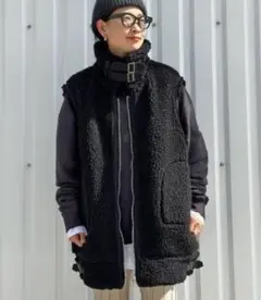 AP STUDIO ブラック ジップブルゾン AP STUDIO ブラック ジップブルゾン AP STUDIO ブルゾン