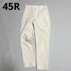45R ロゴ入りパンツ　ホワイト系　白系　レディース ７