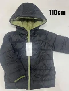 ダウンジャケット キッズ 洗える ファイバーダウン リバーシブル デビロック