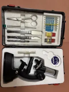 UNIX 顕微鏡　収納ケース付き　昭和レトロ