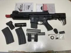 東京マルイ M4パトリオットHC ワイヤーストック グリップ2個 マガジン3個付 東京マルイ M4パトリオットHC ワイヤーストック グリップ2個