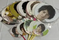 嵐　二宮和也くん ジャンボうちわ 9枚/ミニうちわ5枚（合計14枚）セット