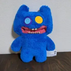 日本未入荷！FUGGLER ファグラーぬいぐるみ 三つ目 ブルー 23㎝ - メルカリ