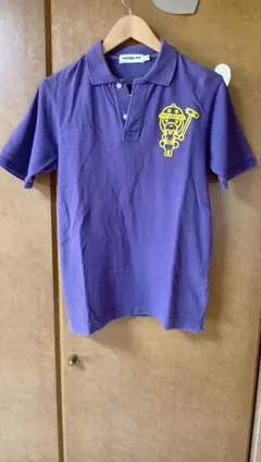 A BATHING APE ポロシャツ パープル Sサイズのサムネイル