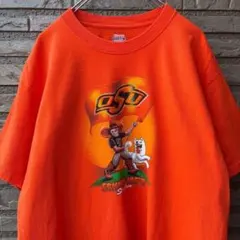 Hanes エスキモージョーズ カレッジ　アメフト TシャツL 148